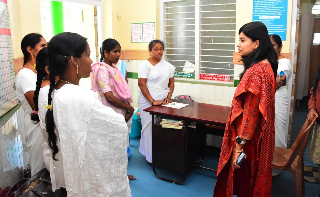 ఎన్.సీ.డీ స్క్రీనింగ్ పై ప్రత్యేక దృష్టి సారించాలి ఇంచార్జి కలెక్టర్ గరిమ అగ్రవాల్